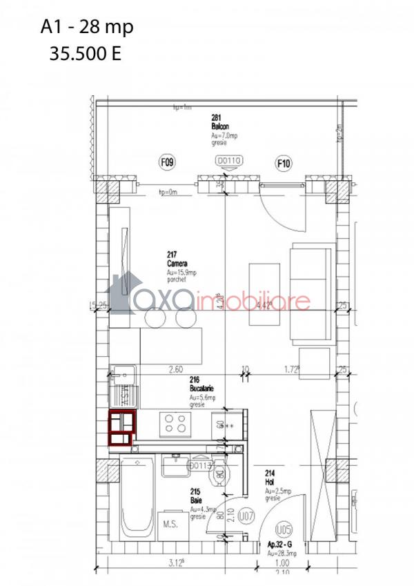 Apartament 1 camere de vanzare in Cluj-napoca, cartier Zorilor