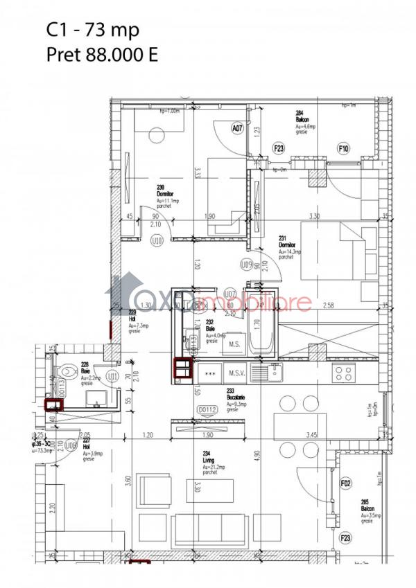 Apartament 3 camere de vanzare in Cluj-napoca, cartier Zorilor