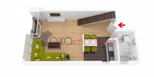 Apartament 3 camere de vanzare in Cluj-napoca, cartier Borhanci