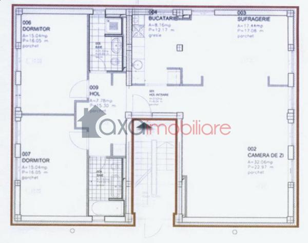 Apartament 3 camere de vanzare in Cluj-napoca, cartier Zorilor