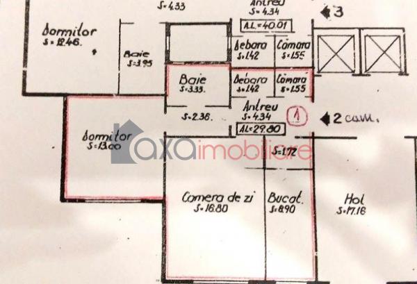 Apartament 2 camere de vanzare in Cluj-napoca, cartier Manastur