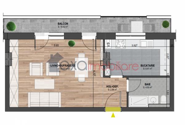 Apartament 1 camere de vanzare in Cluj-napoca, cartier Gheorgheni