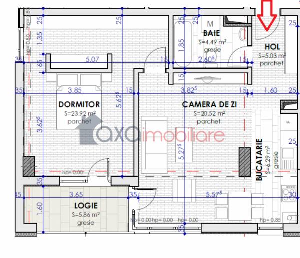 Apartament 2 camere de vanzare in Cluj-napoca, cartier Buna Ziua