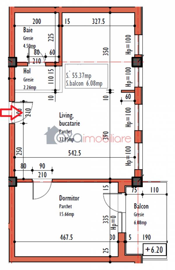 Apartament 2 camere de vanzare in Cluj-napoca, cartier Marasti