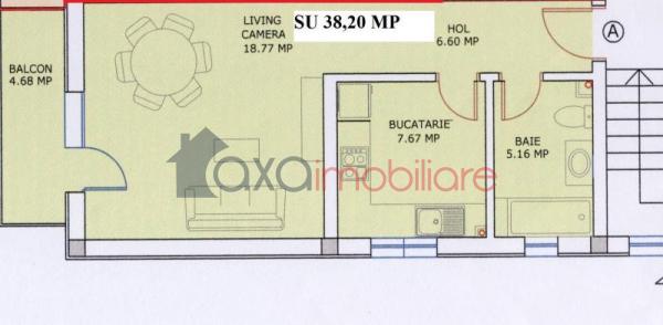 Apartament 1 camere de vanzare in Cluj-napoca, cartier Manastur