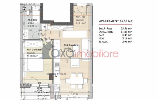 Apartament 2 camere de vanzare in Cluj-napoca, cartier Marasti