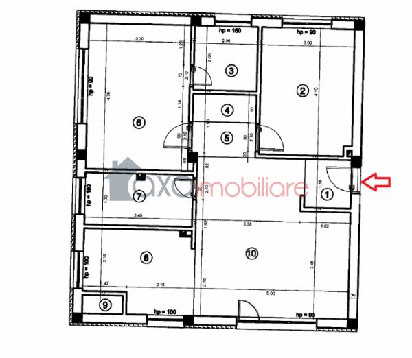 Apartament 3 camere de vanzare in Cluj-napoca, cartier Europa
